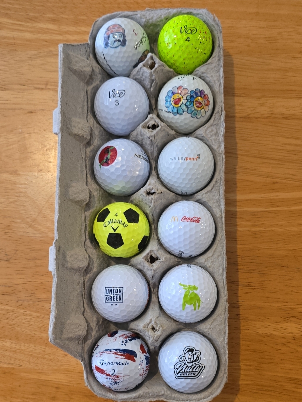 Collectors Dozen Golf Balls